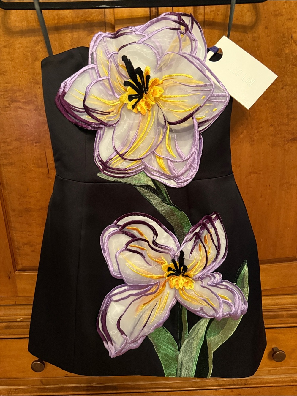 Leo Lin Rosalie Strapless Dress